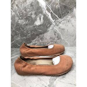 Birkenstock Coral Suede Leather Stretch Ballet Flats Shoes Women Sz 39EU/8.5M US